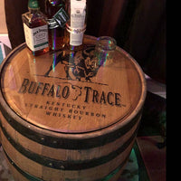 Add a 20" glass top to protect your whiskey barrel - Aunt Molly's Barrel Products