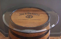 Add a 30" Glass Top to your Whiskey Barrel - Aunt Molly's Barrel Products