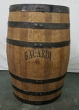 Bacardi Rum Barrel-Sanded-Finished - Aunt Molly's Barrel Products