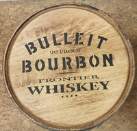 Bulliet Bourbon Barrel-Imprinted on top and front-FREE SHIPPING - Aunt Molly's Barrel Products