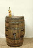 Engraved Double Door Barrel Cabinet - Aunt Molly's Barrel Products