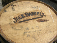 Jack Daniels Double Branded Whiskey Barrel - Aunt Molly's Barrel Products