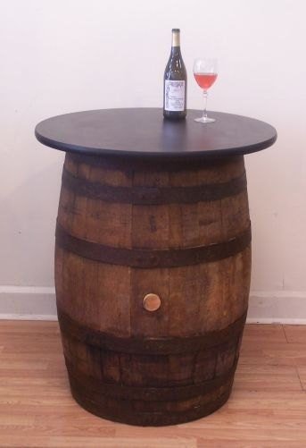 Whiskey Barrel Table-30" Table Top - Aunt Molly's Barrel Products